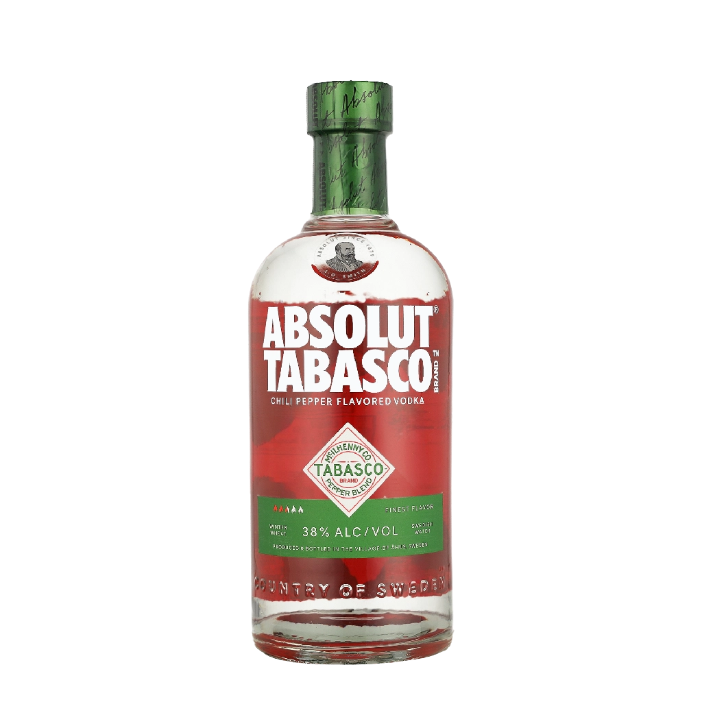 Absolut Tabasco Vodka 0.70 liter Wodka