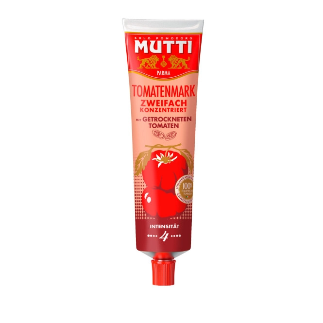 Mutti Tomatenmark 2-fach konzentriert mit getrockneten Tomaten 185G