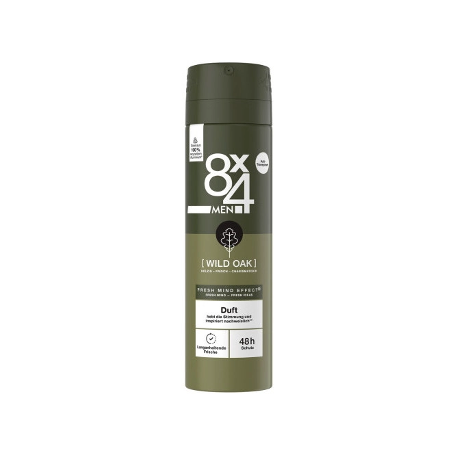8x4 Men Deospray Wild Oak 150ML
