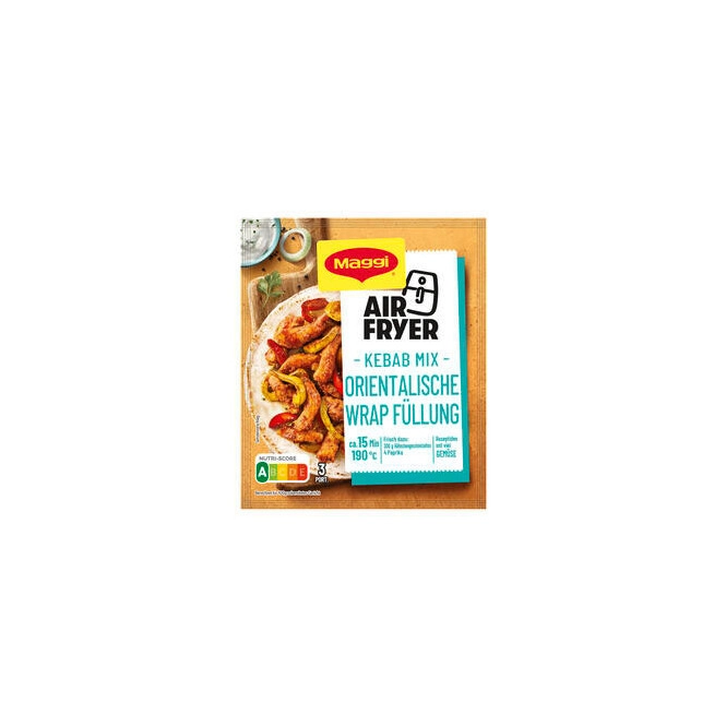 Maggi Fix Air Fryer Orientalischer Mix Wrap Kebap 25G