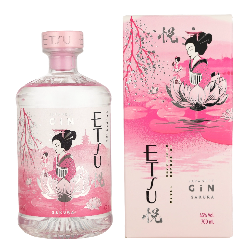 Etsu Sakura Gin 0.70 liter Geschenkverpackung