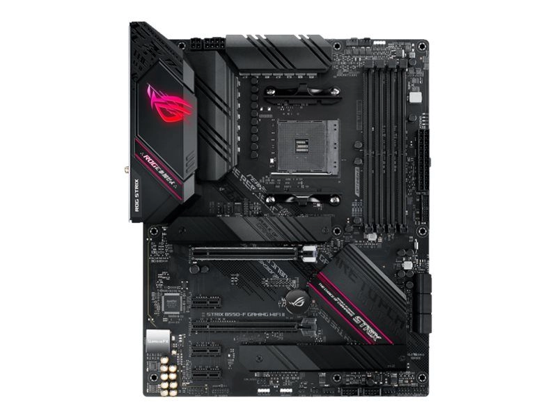 ASUS ROG STRIX B550-F GAMING WIFI II - Motherboard - ATX - Socket AM4 - AMD B550 Chipsatz - USB-C Gen2, USB 3.2 Gen 1, USB 3.2 Gen 2 - 2.5 Gigabit LAN, Wi-Fi, Bluetooth - Onboard-Grafik (CPU erforderlich)