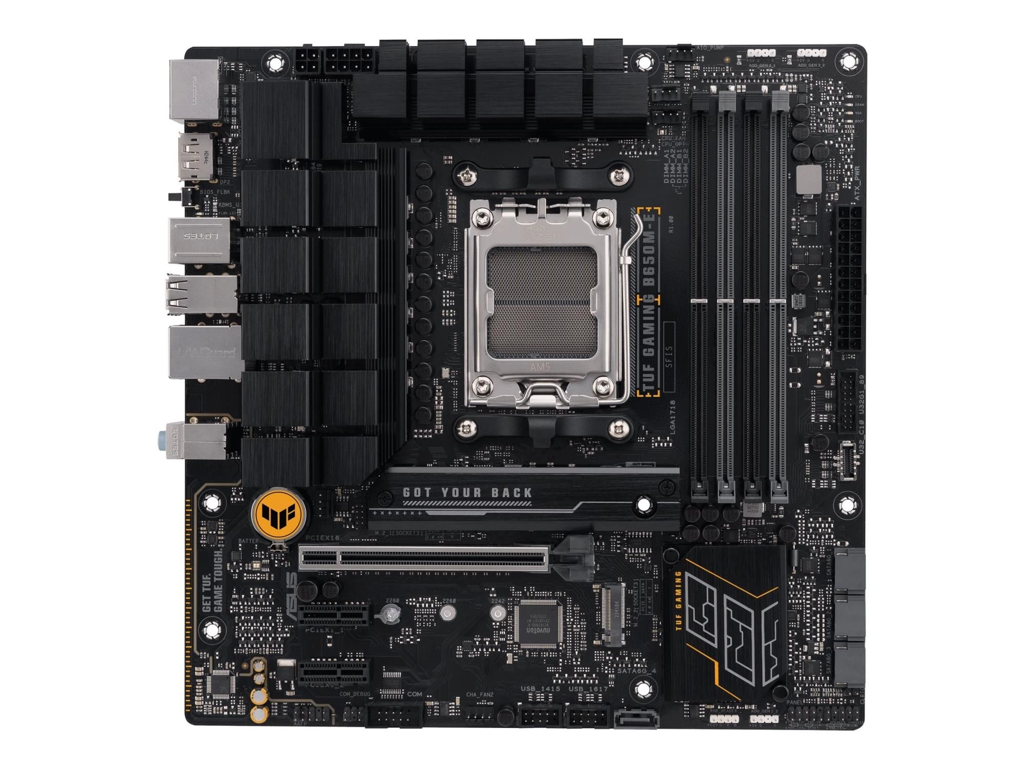 ASUS MB ASUS TUF GAMING B650M-E (AMD,AM5,DDR5,mATX) - AMD Sockel AM5 (Ryzen Zen4)