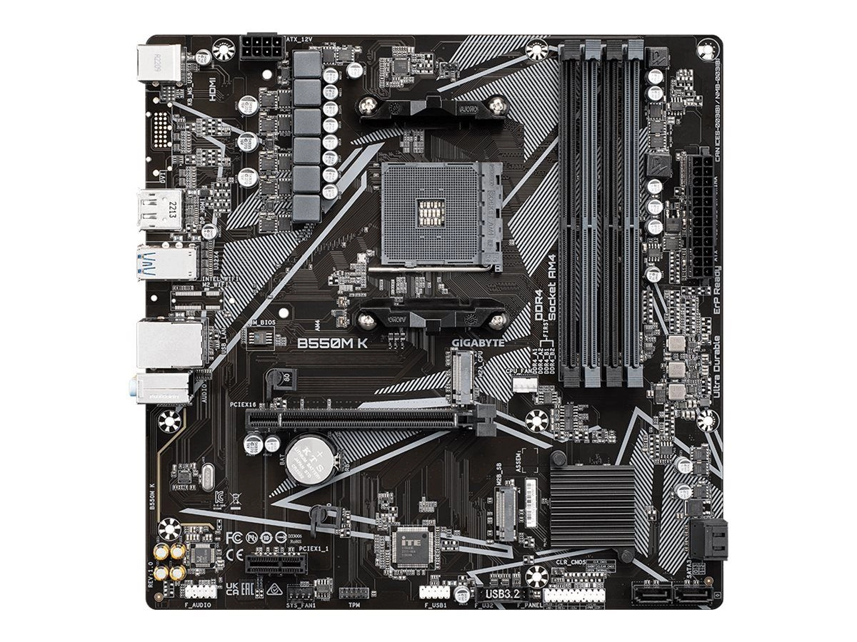 Gigabyte B550M K