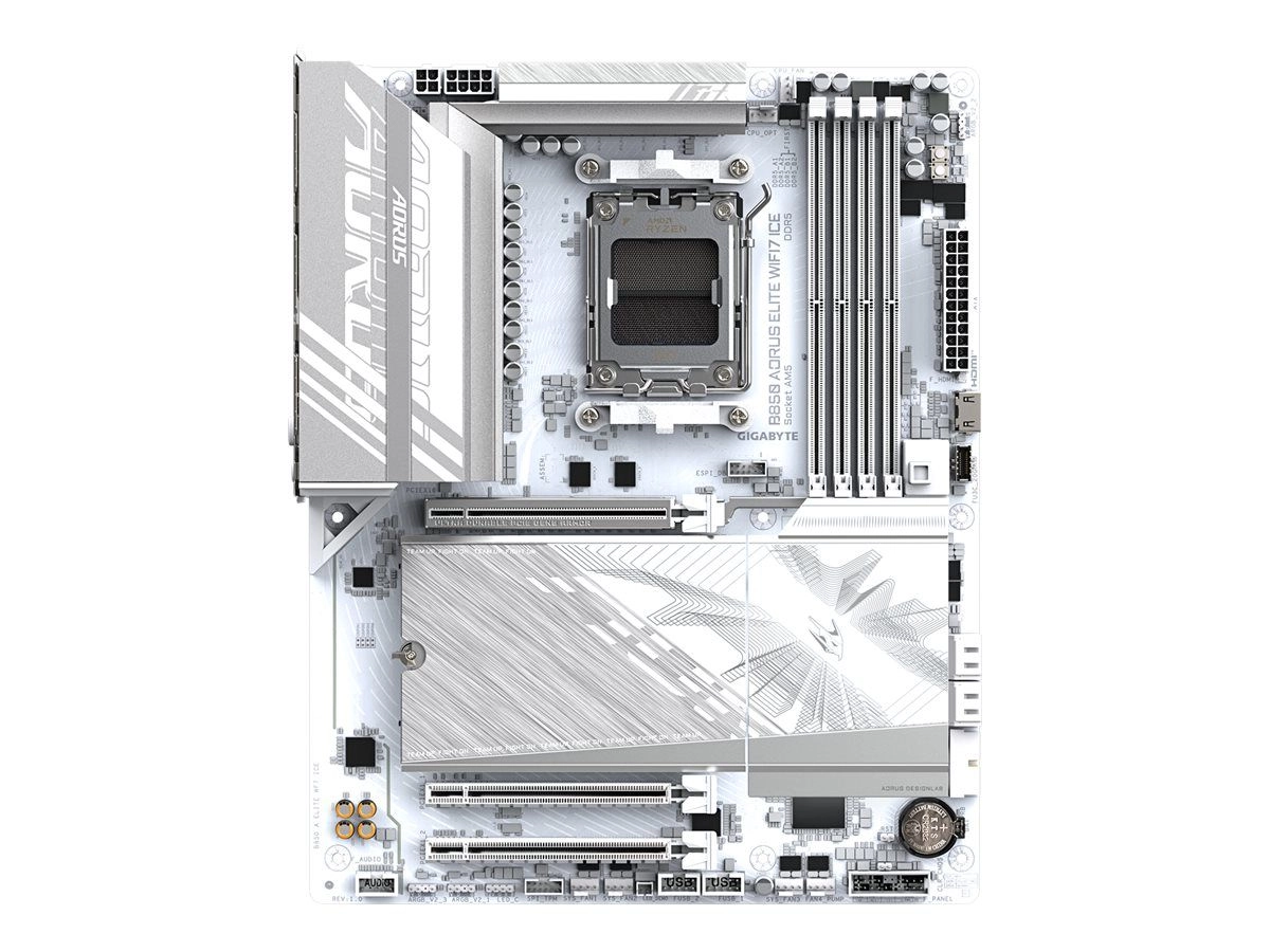 Gigabyte B850 AORUS ELITE WF7 ICE ATX Mainboard - AM5 - DDR5