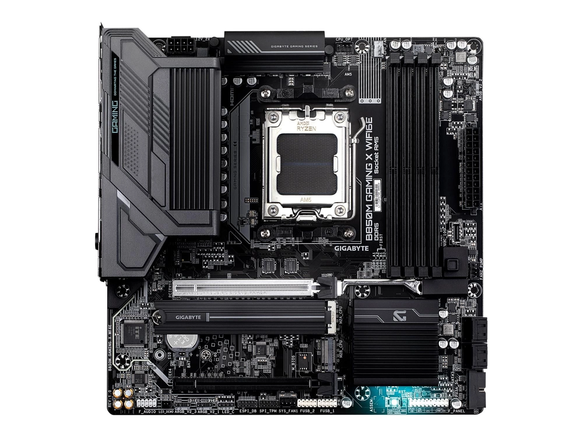Gigabyte B850M GAMING X WF6E mATX Mainboard - AM5 - DDR5
