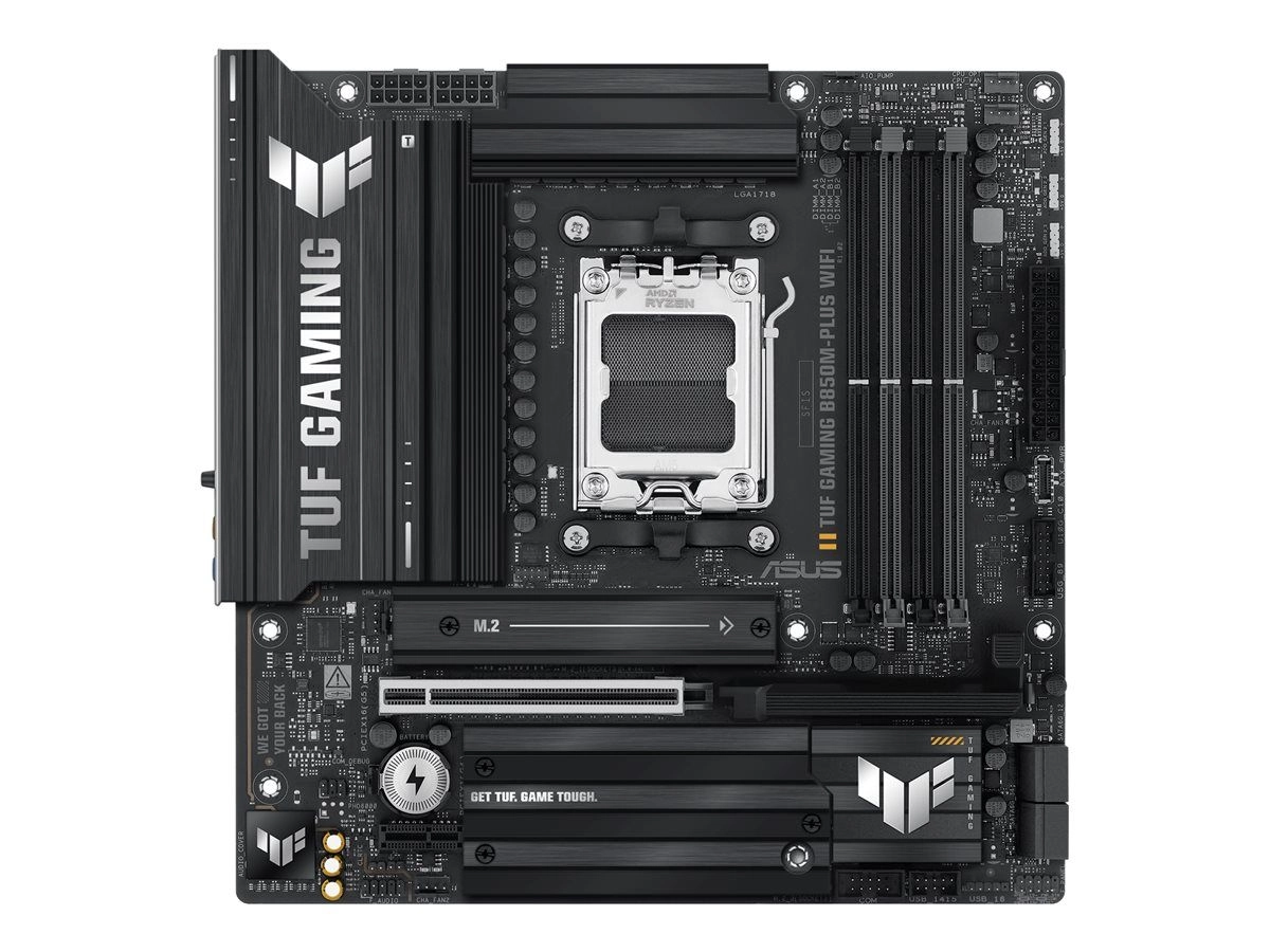 ASUS TUF Gaming B850M-PLUS WIFI - AMD Sockel AM5 (Ryzen Zen4) - Micro/Mini/Flex-ATX
