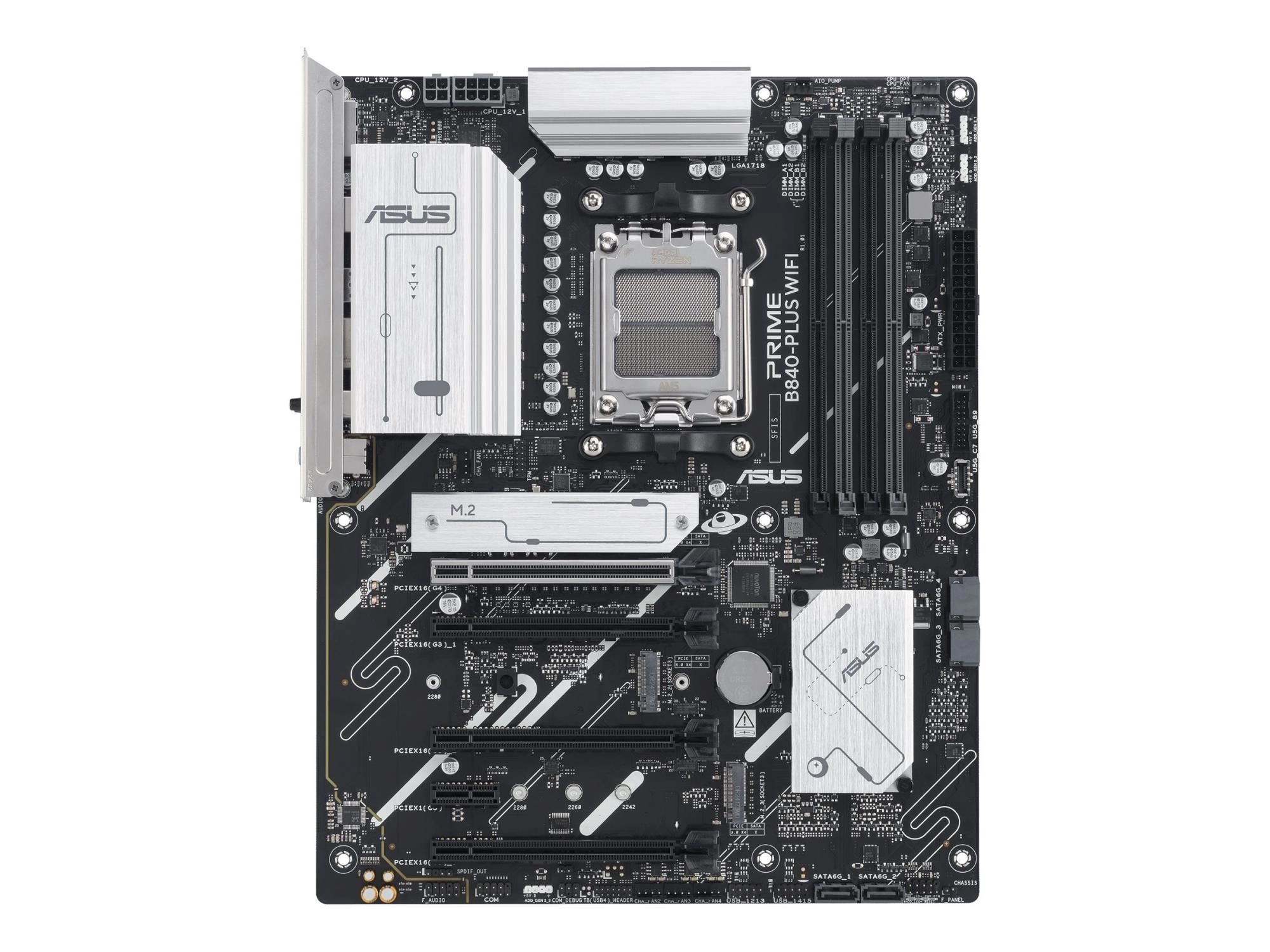ASUS MB ASUS AMD AM5 PRIME B840-PLUS WIFI - AMD Sockel AM5 (Ryzen Zen4) - ATX
