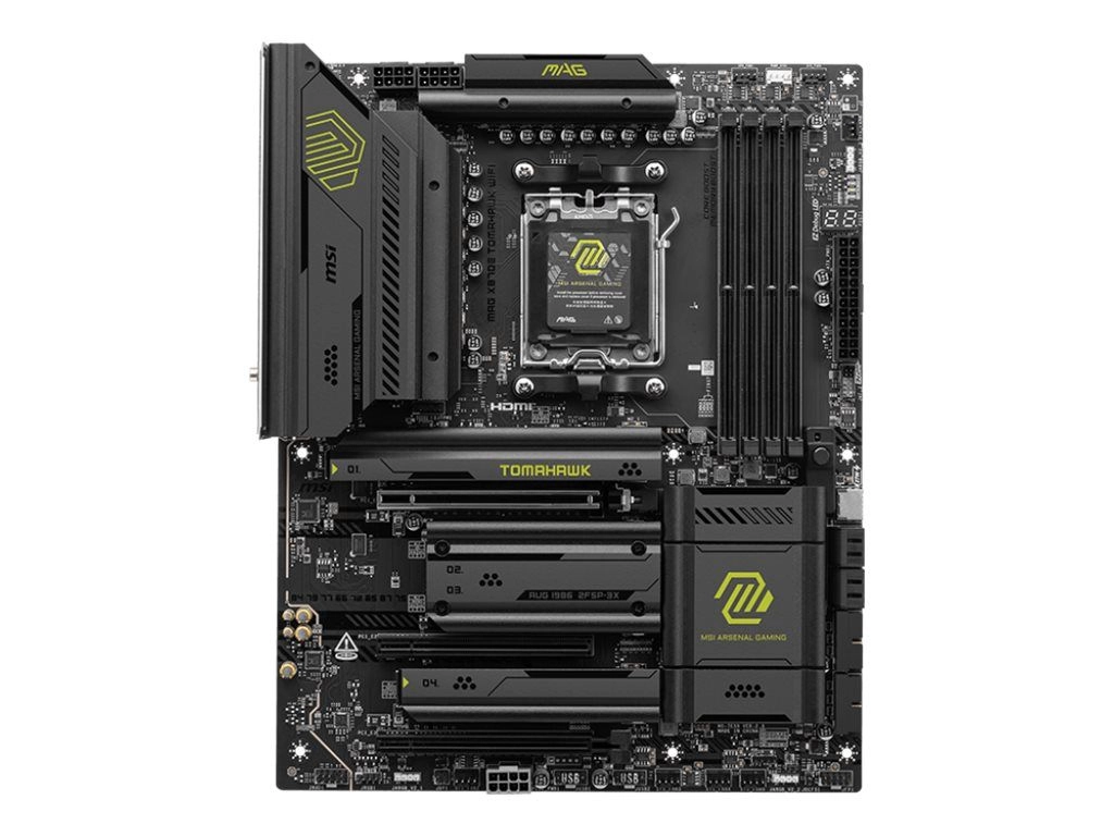MSI MAG X870E Tomahawk Wifi X870 AM5 ATX DDR5 - AMD Sockel AM5 (Ryzen Zen4) - ATX