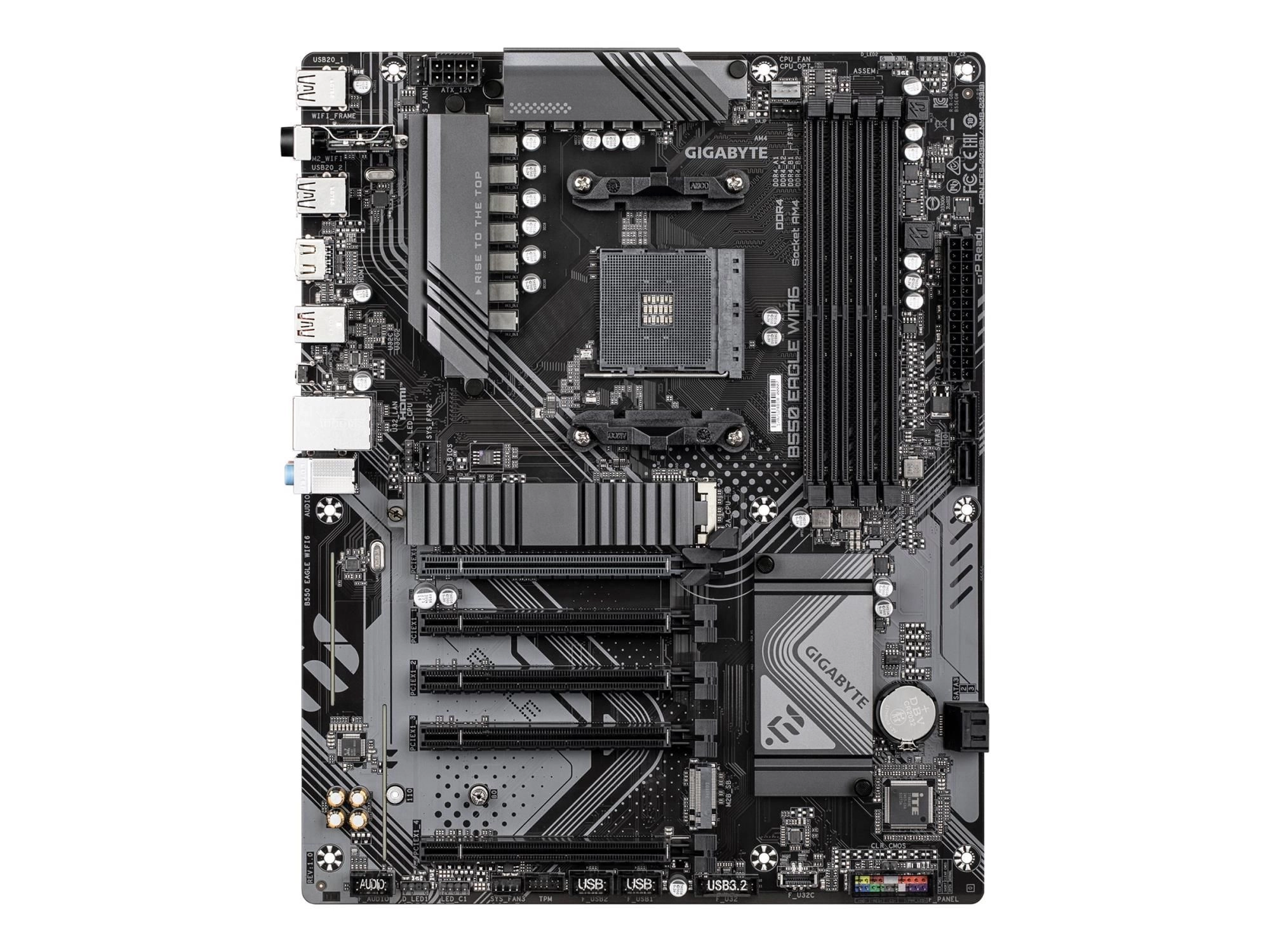 Gigabyte B550 EAGLE WIFI6 (B550,AM4,ATX,DDR4) - AMD Sockel AM4 (Ryzen) - ATX