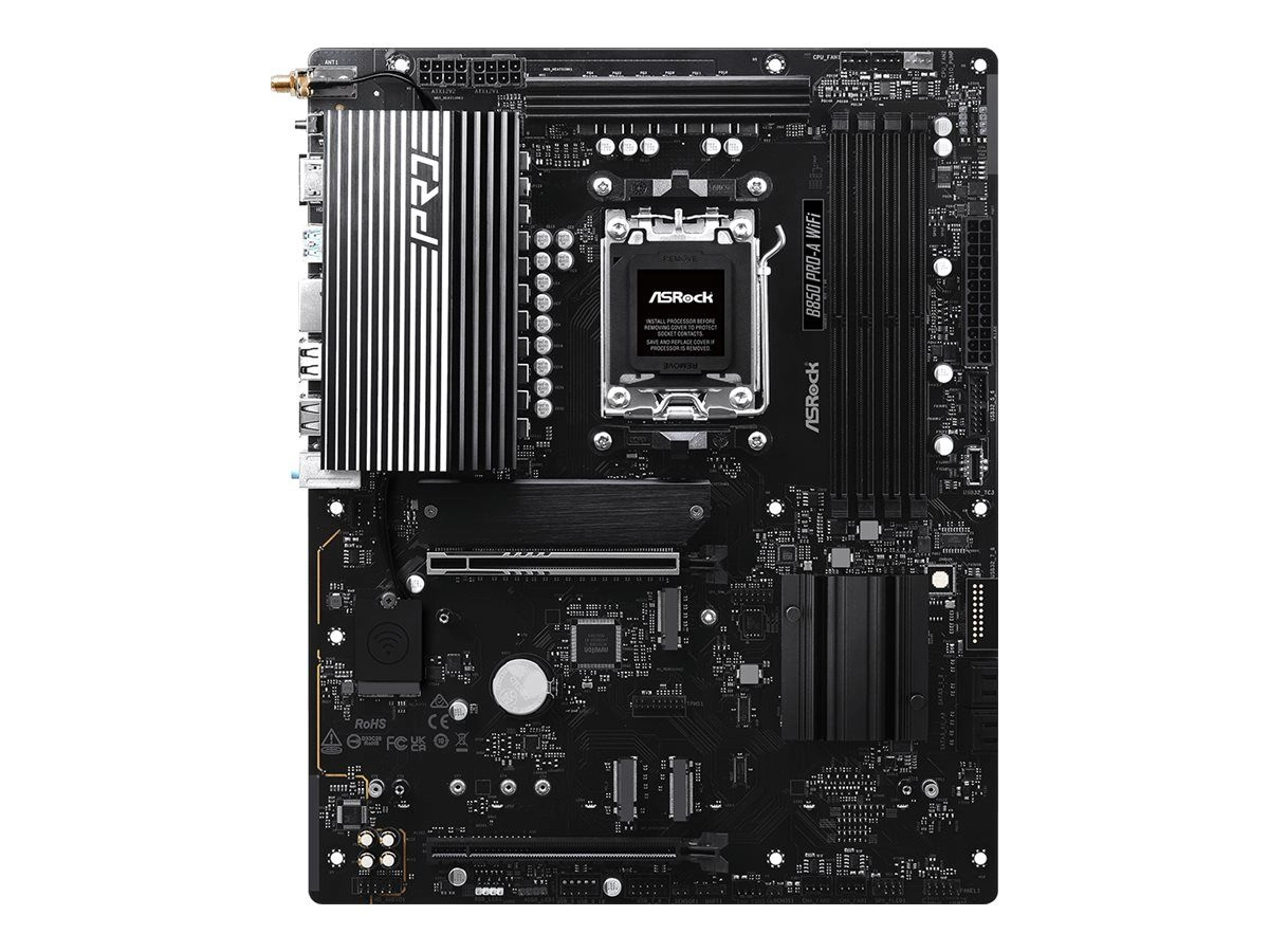 ASRock B850 Pro-A WiFi DDR5 AM5 retail - AMD Sockel AM5 (Ryzen Zen4)