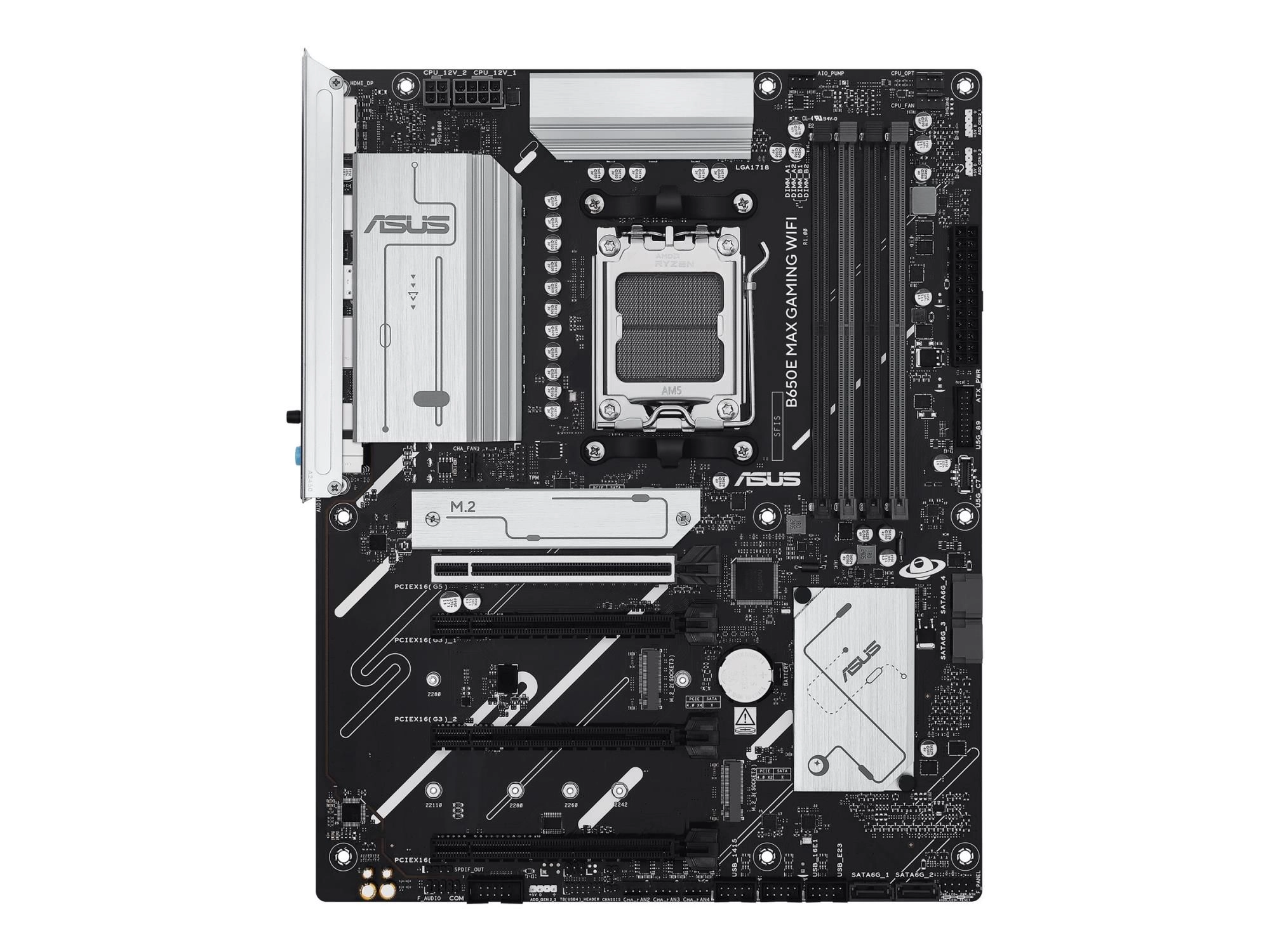 ASUS B650E MAX GAMING WIFI AMD B650 DDR5 ATX motherboard 1xHDMI 1xDP 3xM.2 - Mainboard - ATX