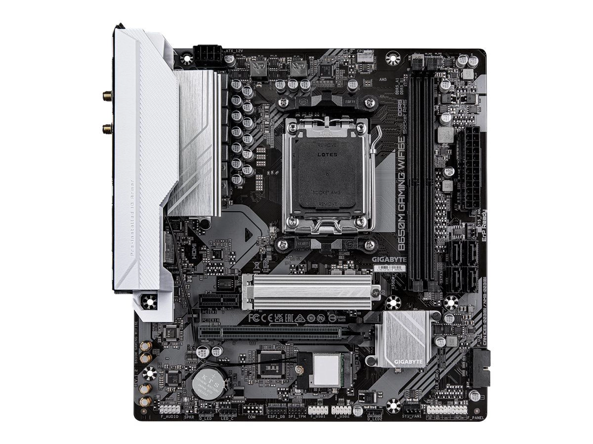 Gigabyte B650M GAMING WIFI6E - Motherboard - micro ATX - Socket AM5 - AMD B650 Chipsatz - USB 3.2 Gen 1 - 2.5 Gigabit LAN, Bluetooth, Wi-Fi 6E - Onboard-Grafik (CPU erforderlich)