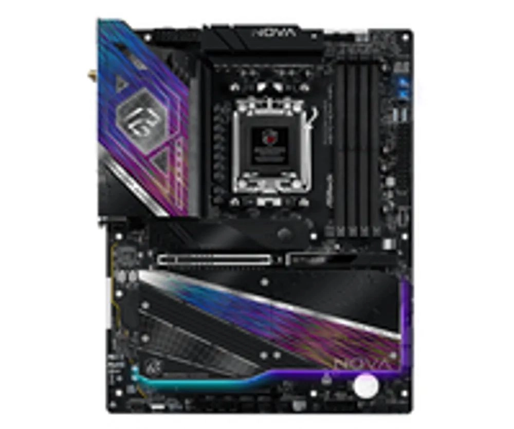 ASRock X870 Nova WiFi AM5 ATX HDMI/USB-C DDR5 - AMD Sockel AM5 (Ryzen Zen4) - ATX
