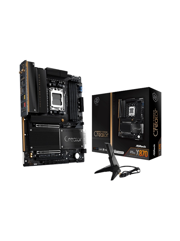 ASRock 90-MXBTE0-A0UAYZ ATX Mainboard - AM5 - DDR5