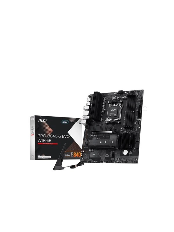 MSI PRO B840-S EVO WIFI6E - Mainboard - ATX