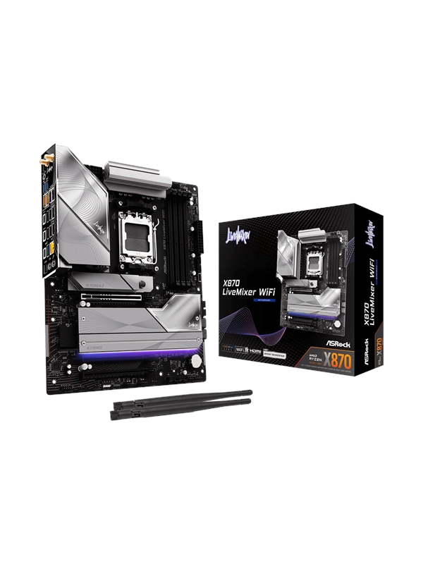ASRock Mainboard X870 LiveMixer WiFi