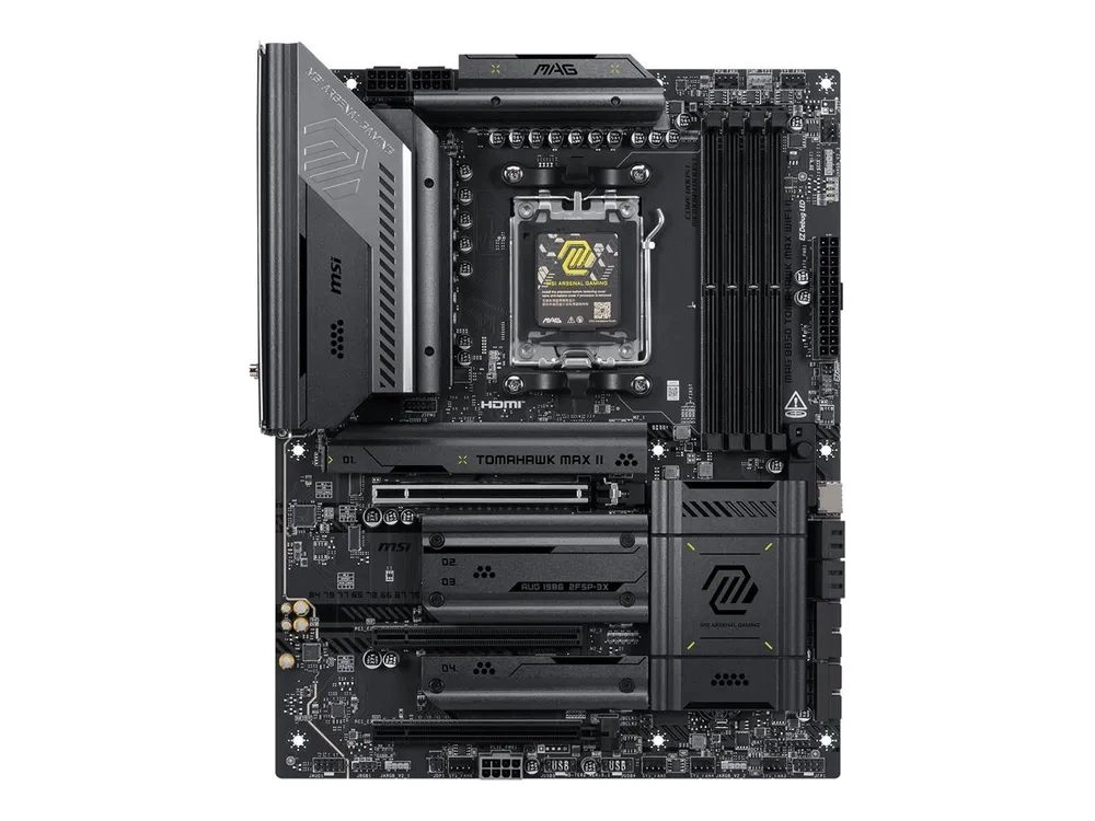 MSI MAG B850 TOMAHAWK MAX Wifi II (B850,AM5,ATX,DDR5) - Mainboard - AMD Sockel AM5 (Ryzen Zen4)