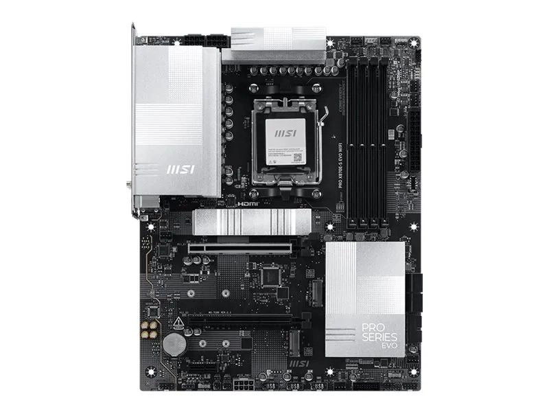 MSI PRO X870E-S EVO WiFi (X870,AM5,ATX,DDR5) - Mainboard - AMD Sockel AM5 (Ryzen Zen4)