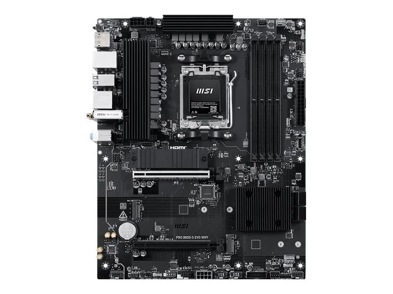 MSI Pro B850-S Evo WiFi B850 AM5 ATX - Mainboard - AMD Sockel AM5 (Ryzen Zen4)