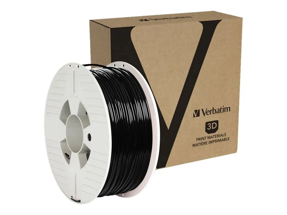 Verbatim Schwarz, RAL 9017 - 1 kg - 149 m - ABS-Filament (3D)