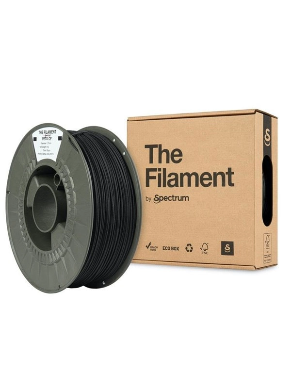 Spectrum Filaments The Filament· PETG CF· BLACK· 1.75mm· 1kg