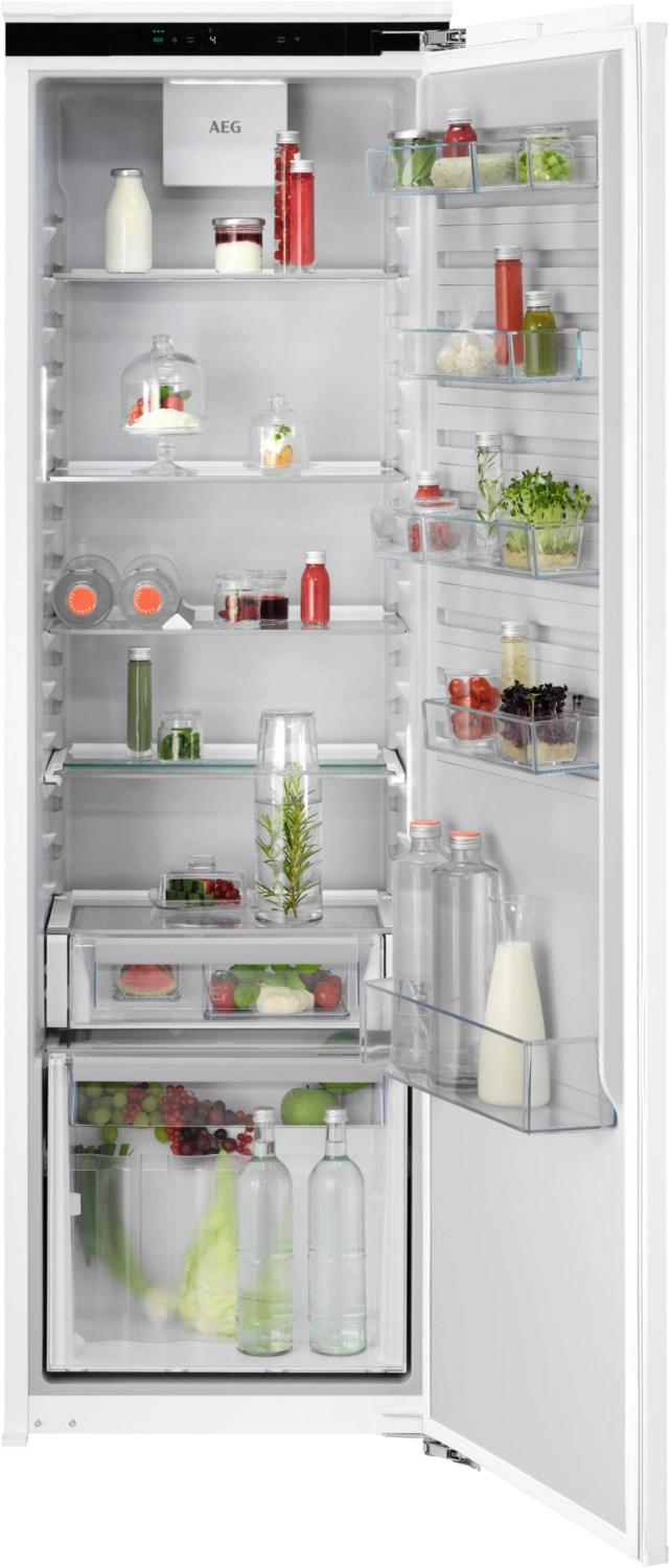 AEG Einbaukühlschrank / 1780 mm / 307 L / CustomFlex® – flexibles Türablagesystem / Festtür TK6FS181BC