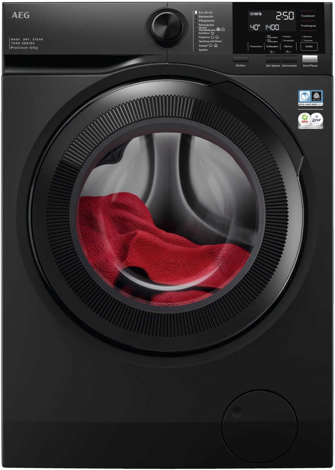 AEG 7000 ProSteam® / 9.0 kg Waschen / 5.0 kg Trocknen LWR7S65690