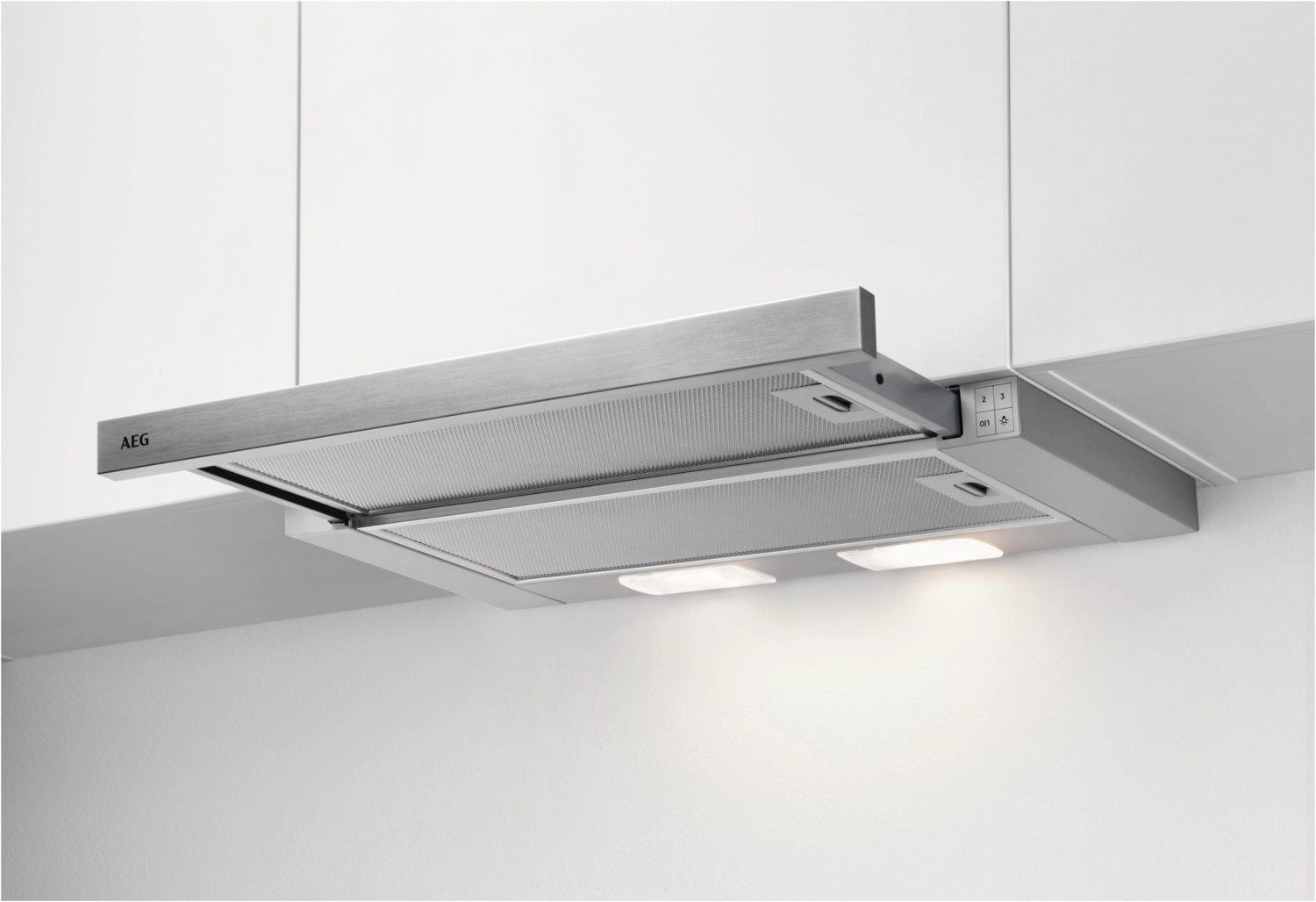 AEG 3000 Extractor 3000 Flachschirmhaube / 60 cm / Grau DPS362AS