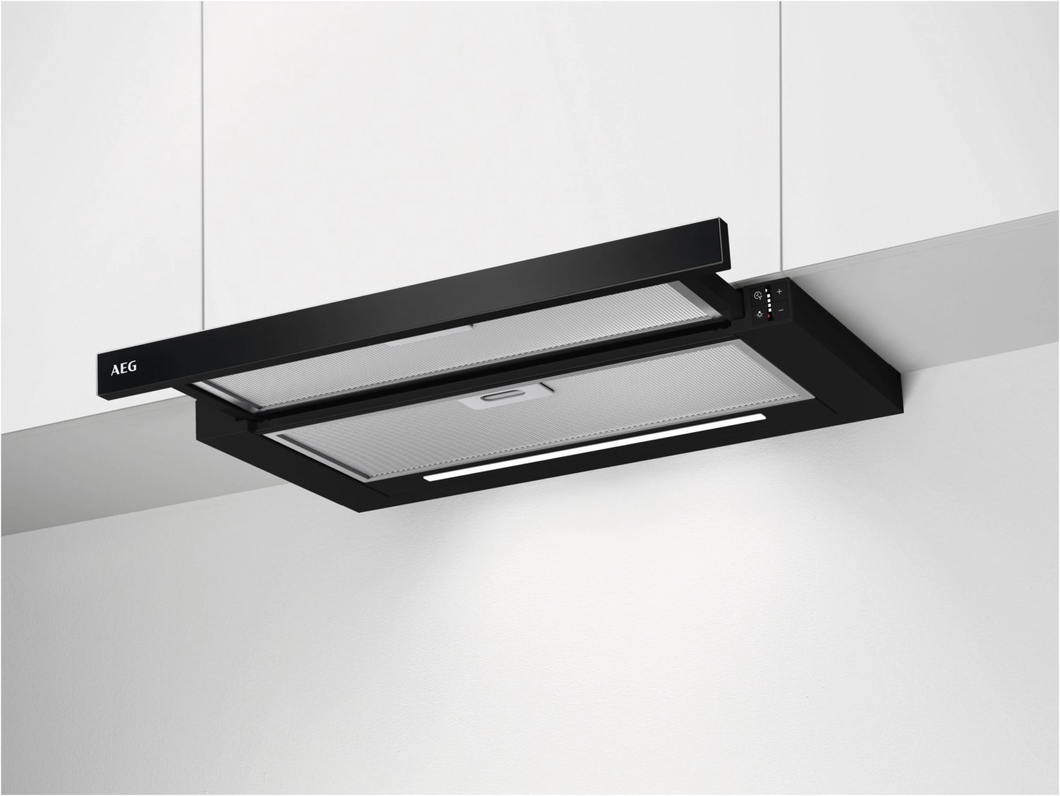 AEG 5000 Extractor / 5000 Flachschirmhaube / 60 cm / Schwarz DPE5660B