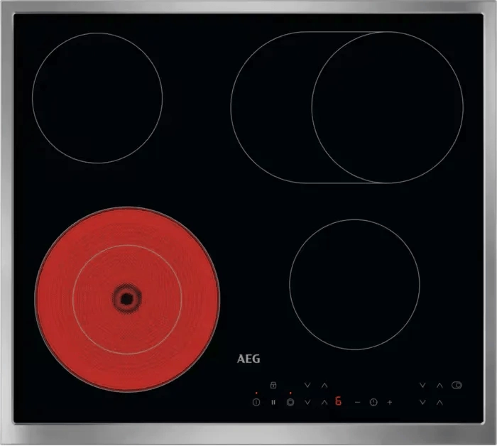 AEG 3000 Radiant Hob Autarkes Glaskeramikkochfeld / 60 cm TN64RA06XB