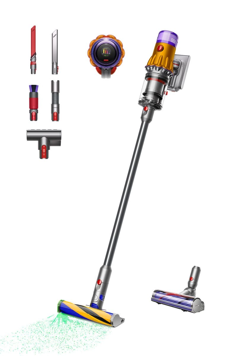 Dyson V12 Detect™ Slim kabelloser Staubsauger + Spezialreinigungsset