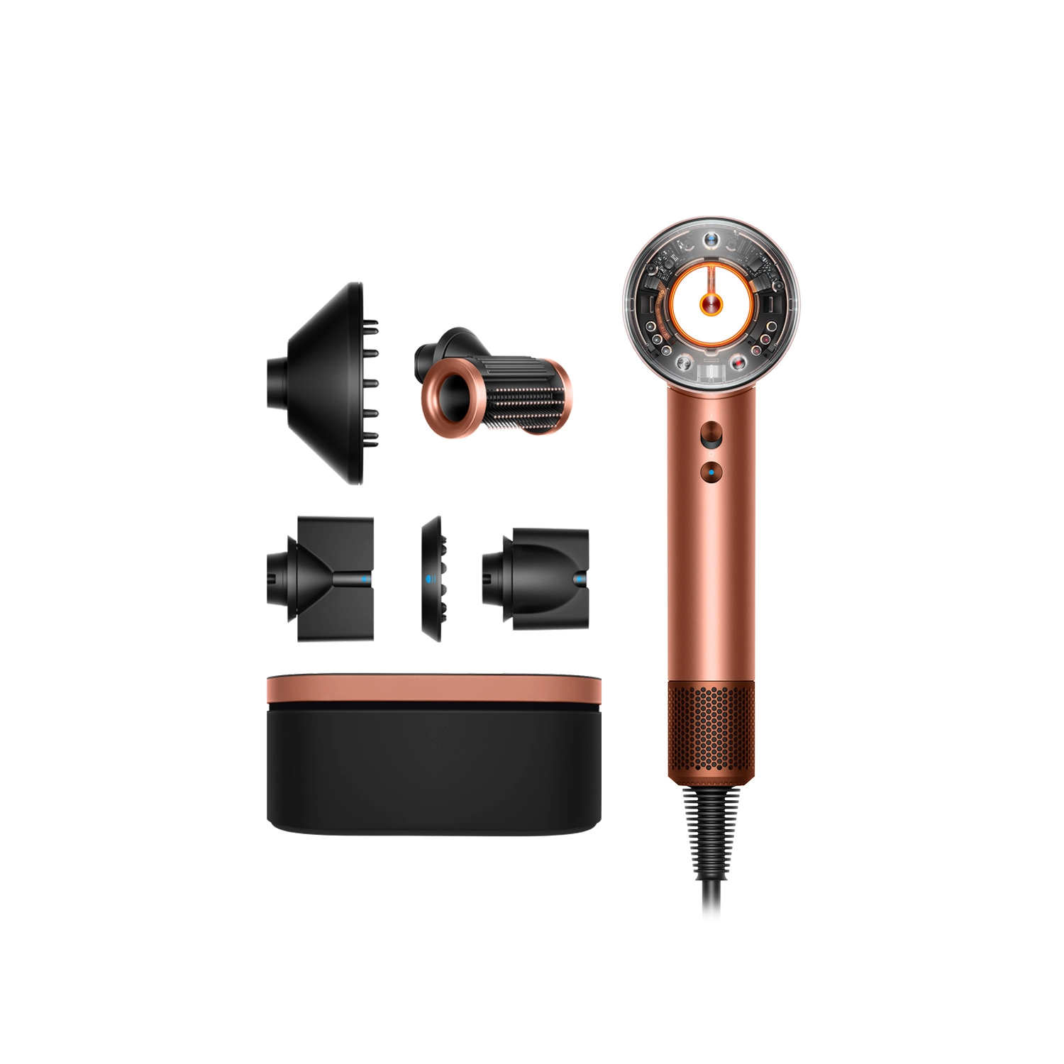 Dyson Supersonic Nural™ Haartrockner Straight+Wavy (Amber Silk)
