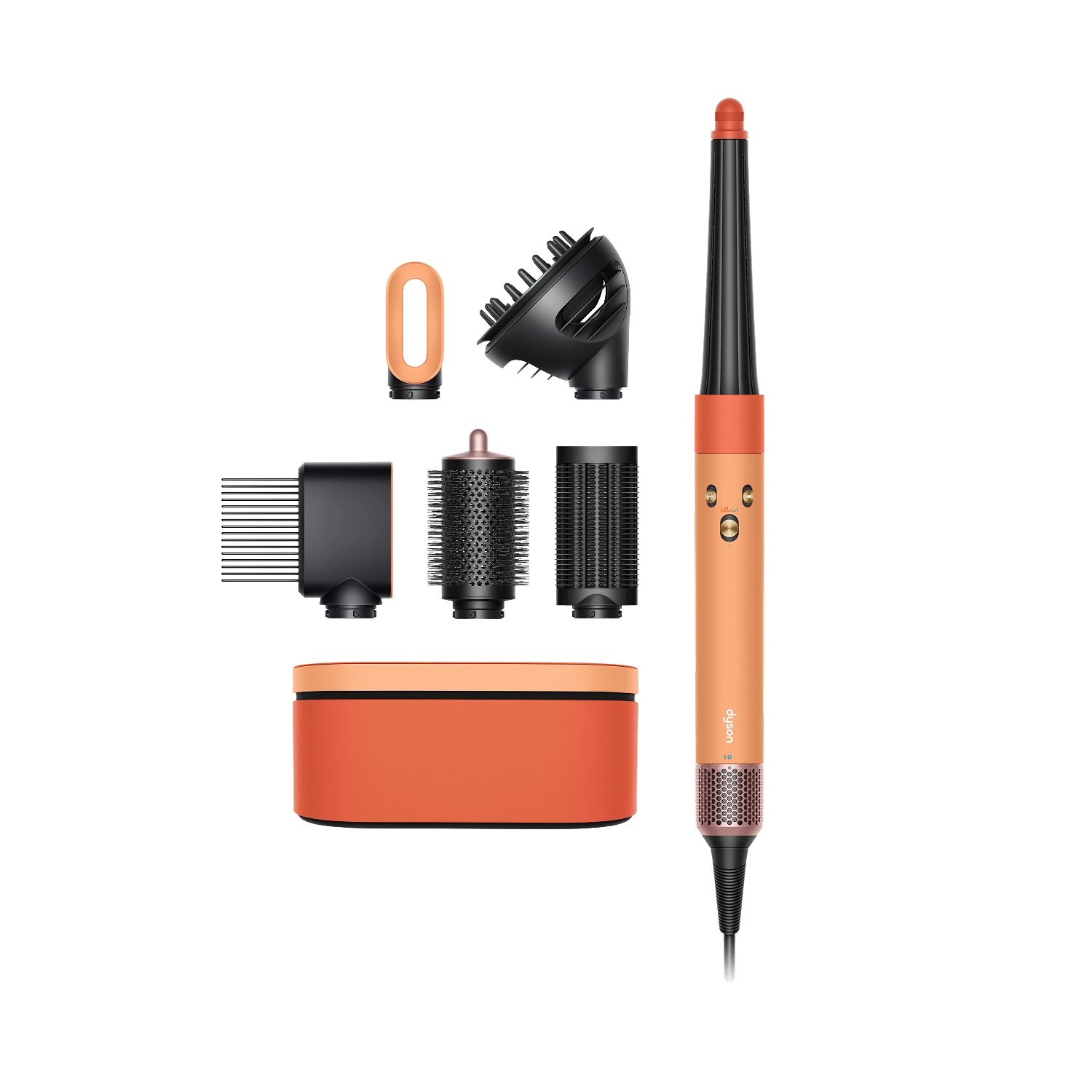 Dyson Airwrap i.d.™ Multi-Haarstyler und -trockner - Curly+Coily (Ceramic Apricot/Topaz)