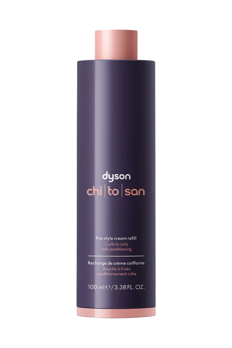 Dyson Chitosan™ Pre-Style Cream Nachfüllpackung (Lockiges bis krauses Haar, reichhaltige Pflege)