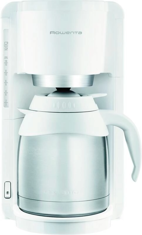 CT3811 Filter-Kaffeemaschine weiß/edelstahl