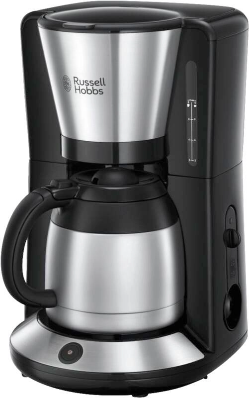 Adventure Filter-Kaffeemaschine mit Thermokanne edelstahl/schwarz