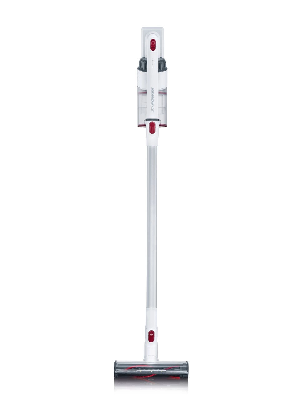 HV 7152 Akku-Stielstaubsauger weiß/rot