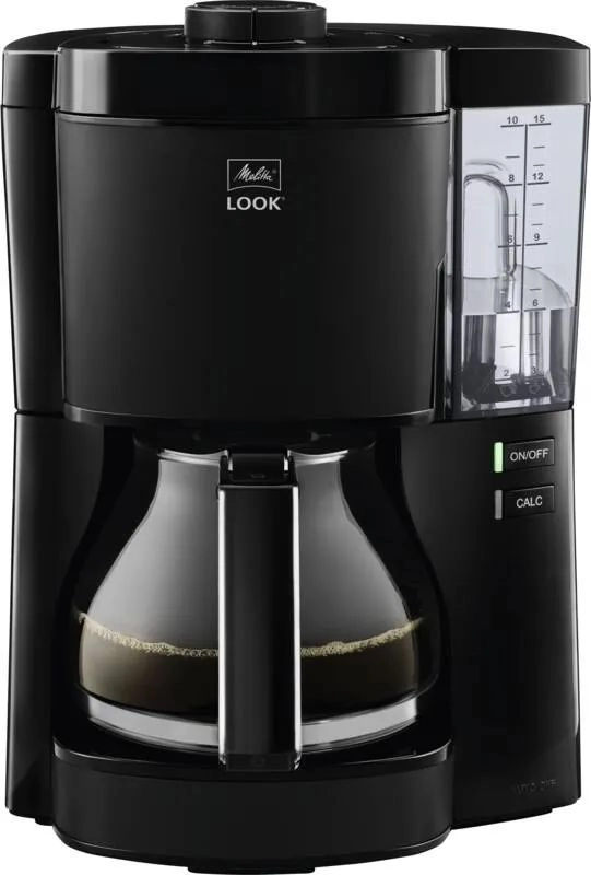 Look V Glas 1025-02 Filter-Kaffeemaschine schwarz