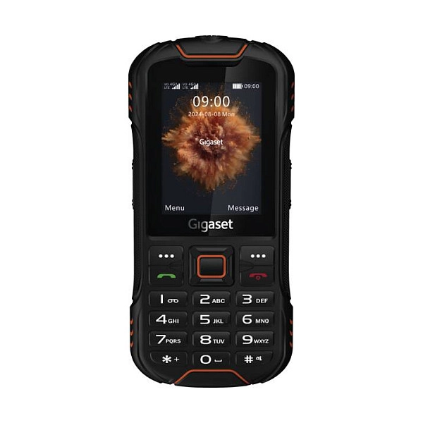 GLX8 Plus Tasten Handy schwarz