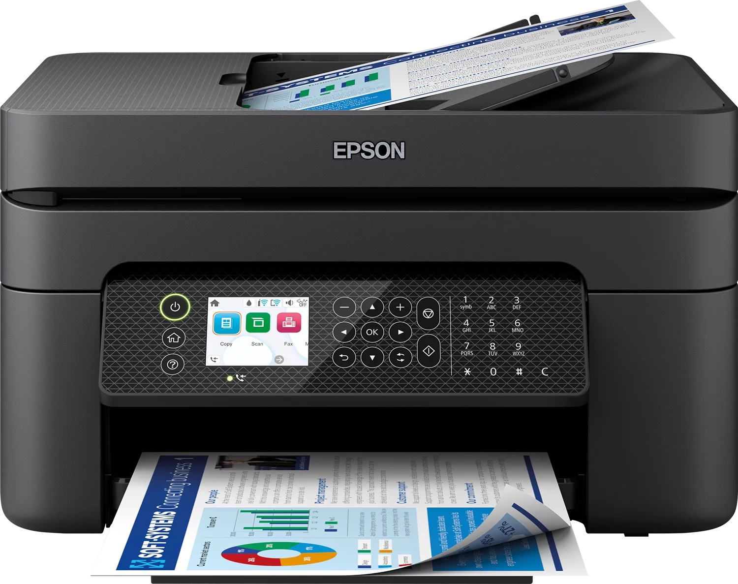 Epson WorkForce WF-2950DWF All in One Printer Multifunktion - Farbe - Tinte