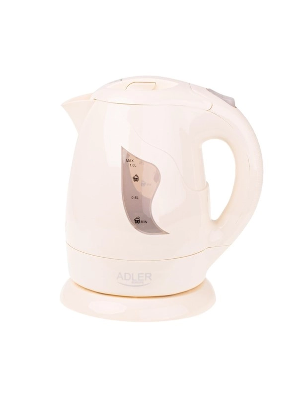 Adler Wasserkocher Electric Kette - Beige - 850 W