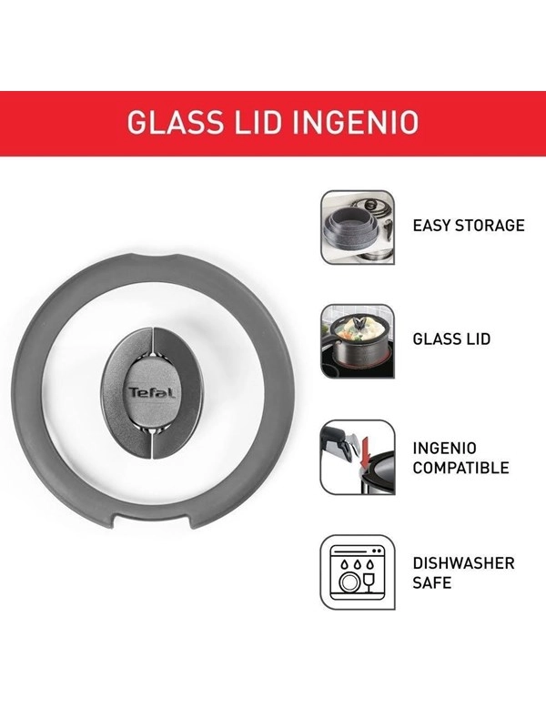 Tefal Ingenio glass lid 20 cm
