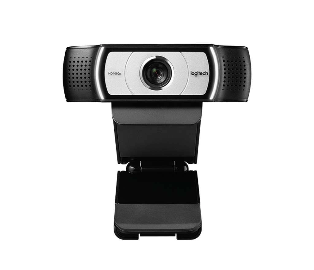 Logitech C930e HD Webcam - Silver/Black