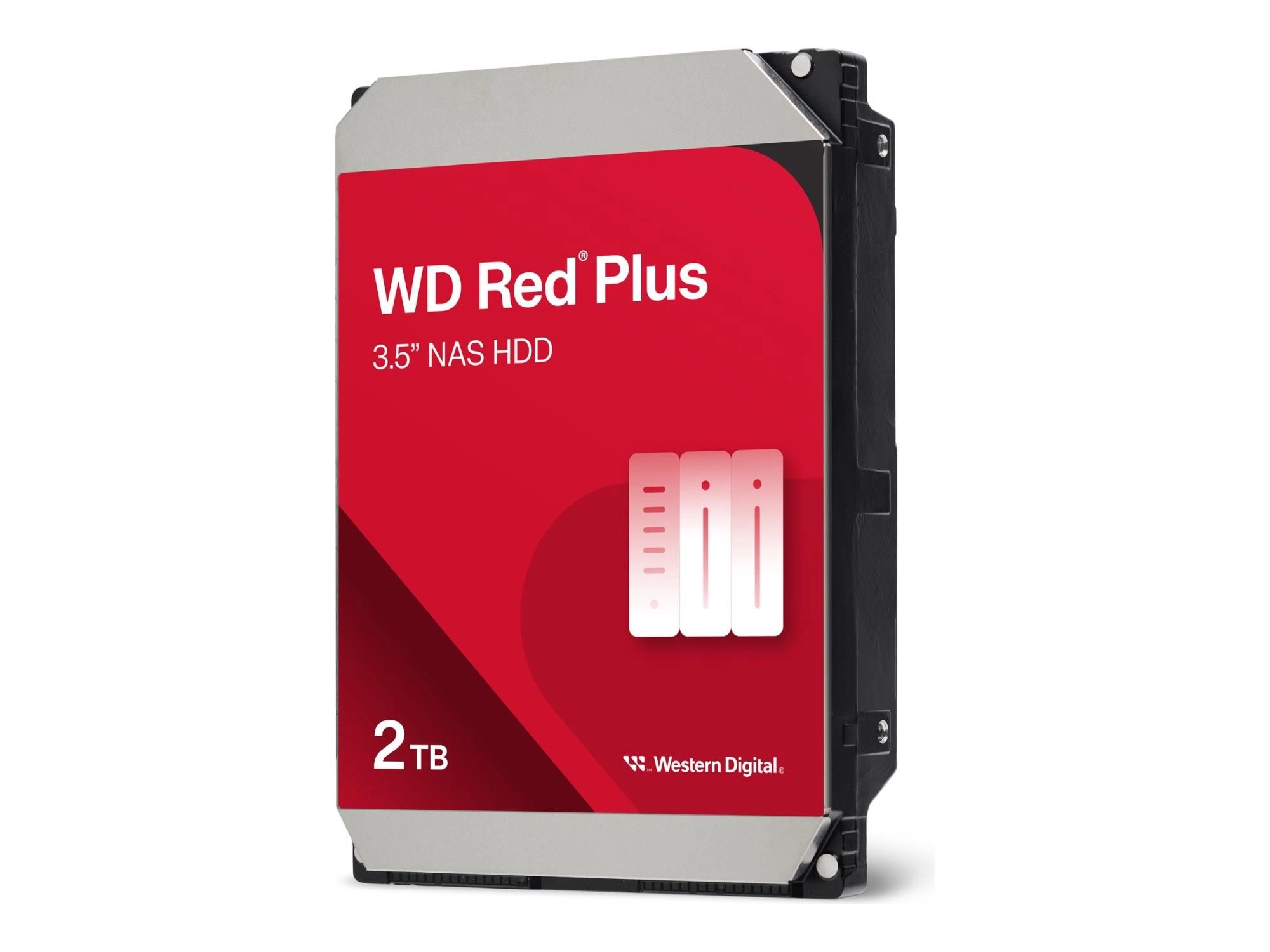 WD Red Plus - 2TB - Festplatten - WD20EFPX - SATA-600 - 3.5"