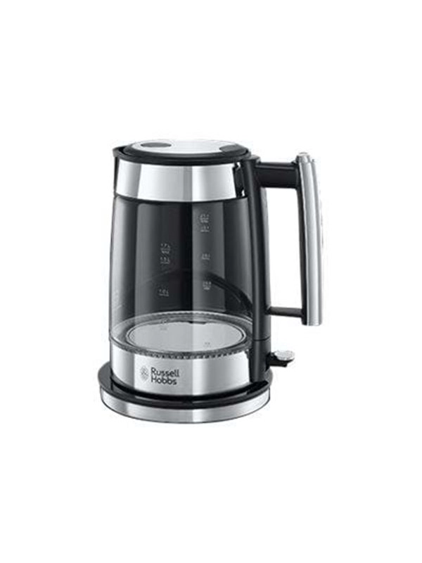 Russell Hobbs Wasserkocher Elegance 23830-70 - Rostfreier Stahl und Glas - 2200 W