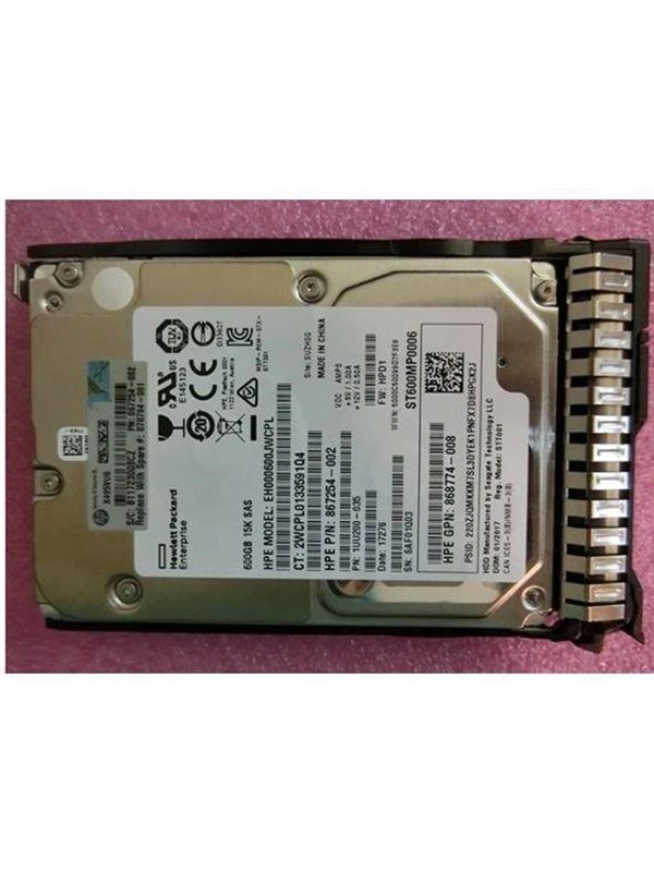 HP E Enterprise - 600GB - Festplatten - 870794-001 - SAS3 - 2.5"