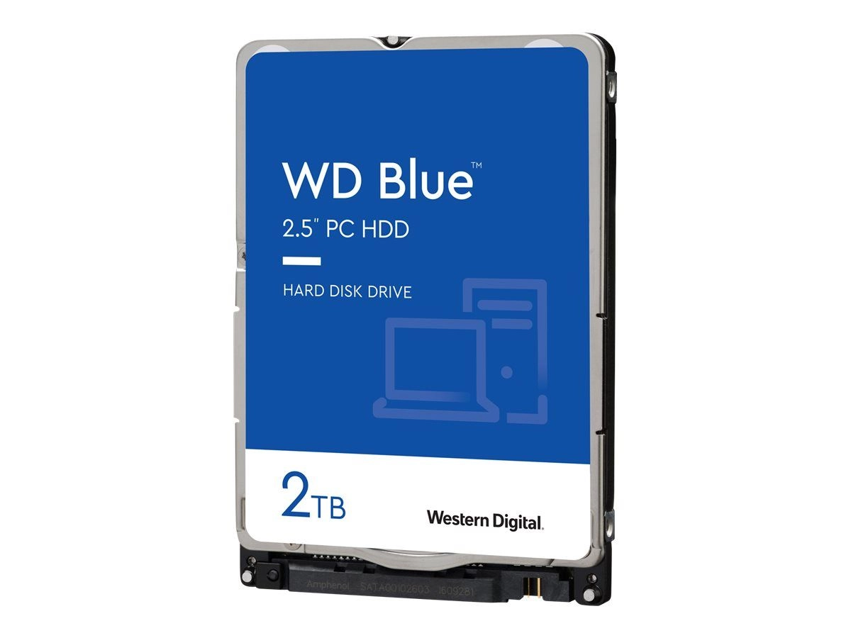 WD Blue - 2TB - Festplatten - WD20SPZX - SATA-600 - 2.5"