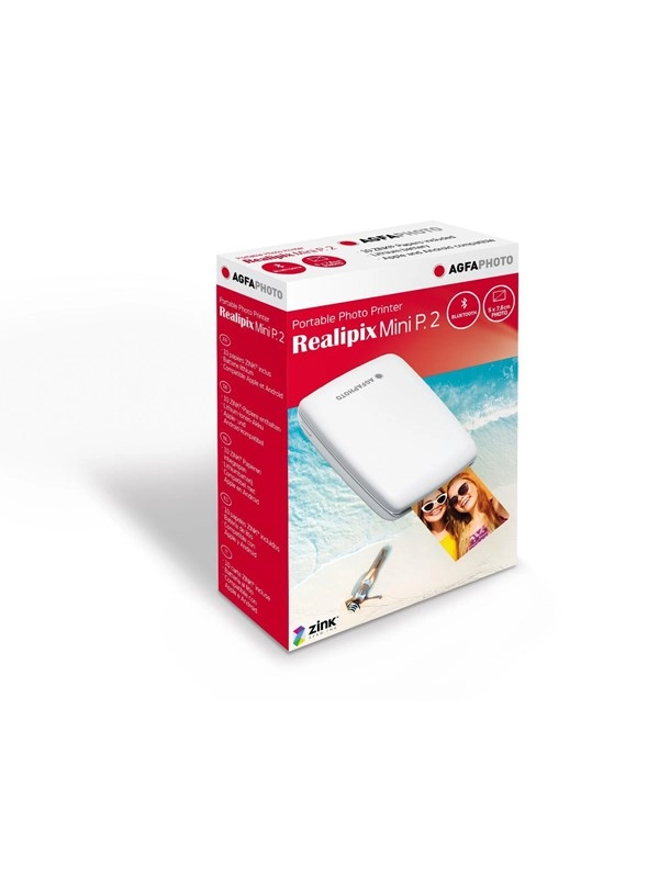 Agfa Realipix Mini P 2 Instant Printer White - Farbe - Zink
