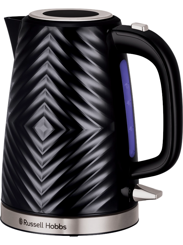Russell Hobbs Wasserkocher Groove 26380-70 - black - Black with stainless steel accents - 2400 W